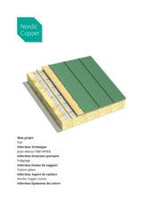 Cahier de charges joint debout toiture sur voliges aérées 